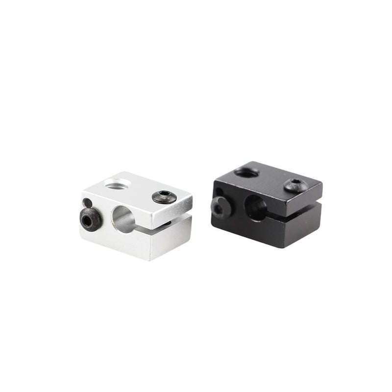 فضة V6 جميع المعادن 3D طابعة بثق نهاية ساخنة كتلة سخان 20x16x11 5 مم - Image 2